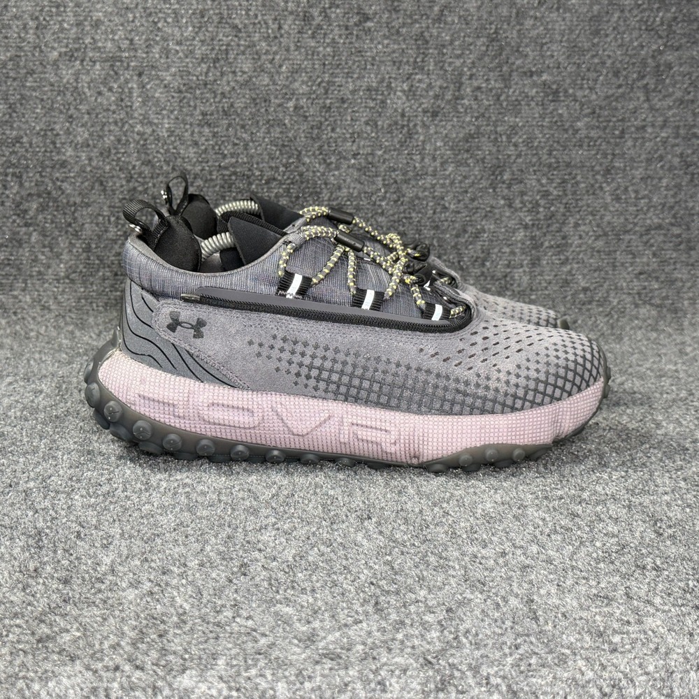 Under Armour HOVR Summit Fat Tire Delta Running Shoes Men Castlerock Violet Grey